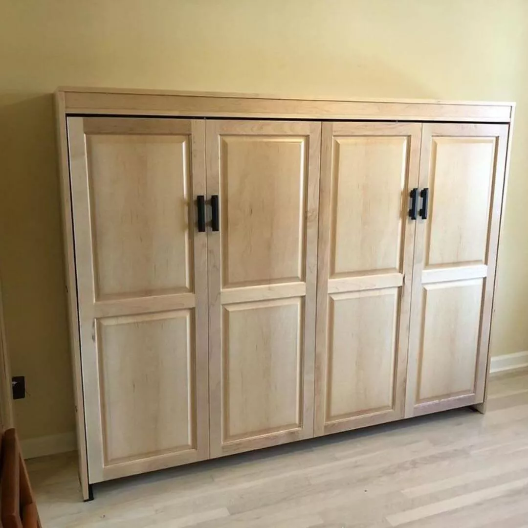 Ireland Murphy Bed WallBed Natural Finish