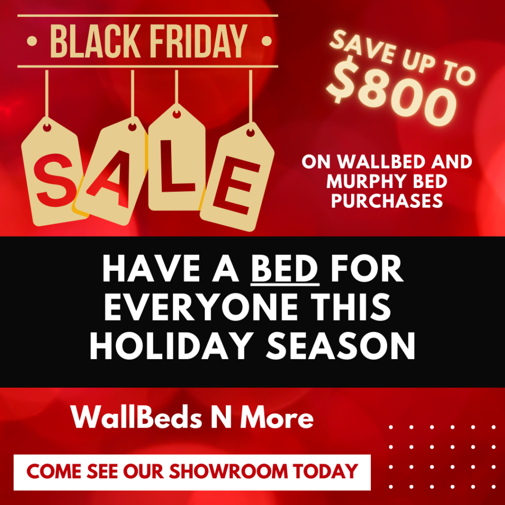 Wallbeds N More Plano Black Friday Specials 2023